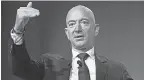  ?? AFP/GETTY IMAGES ?? Jeff Bezos won’t be a party to AMI’s “well-known practice of blackmail (and) political attacks.”