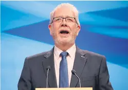  ?? Picture: PA. ?? Scotland’s Brexit Minister Michael Russell.