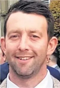  ??  ?? Marcus Heighton was killed as he rode his Honda motorbike near Cenarth.