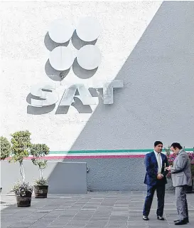  ??  ?? Las oficinas del SAT en Ciudad de México.