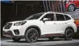  ?? Foto: Drew Angerer, afp ?? Mehr SUV als Kombi: der neue Subaru Forester.