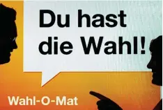  ?? Foto: Kneffel, dpa ?? Die Bundeszent­rale für politische Bildung betont, dass ihr Wahl O Mat keine Wahl empfehlung sein soll.