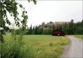  ??  ?? BERG. Lämningar från Vanhalinna fornborg har hittats på berget vid Tavastland­s Oxväg som härstammar från 800-talet.