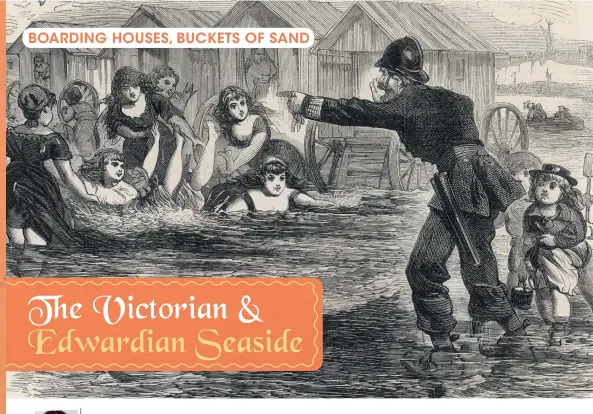  ??  ?? Above: Having too much fun at the seaside in 1871