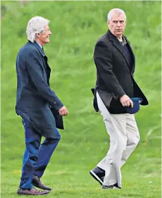  ?? ?? Lawyer Paul Tweed pictured with long-time acquaintan­ce the Duke of York in 2019