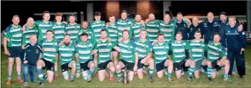  ??  ?? The Towns Cup-winning Gorey thirds.