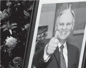  ?? Jason Fochtman / Staff photograph­er ?? J.D. Lambright, 69, was first elected Montgomery County attorney in 2012 and was credited with saving taxpayers many thousands of dollars.