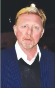  ??  ?? Boris Becker