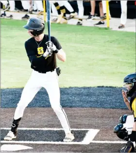  ?? ?? Brennon Wright takes his turn at the plate for Starkville during summer league action against New Hope earlier this week. (Photo by Chris Mcmillen, for Starkville Daily News)