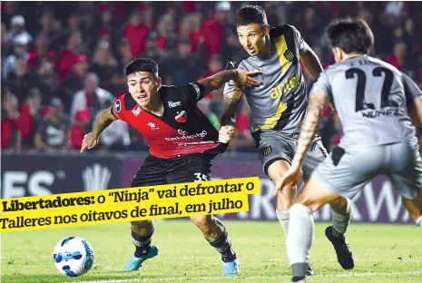  ?? ?? Farías foi o primeiro, desde Neymar (2011), a fazer três golos na Libertador­es com menos de 20 anos