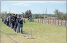  ?? ?? ABOVE: Archers participat­ing in an inter-schools archery competitio­n against the Free State at Curro Bloemfonte­in last week. Picture: Supplied