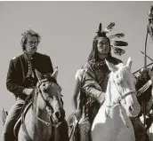  ?? TCM ?? Kevin Costner, left, and Graham Greene star in “Dances With Wolves” tonight on TCM.