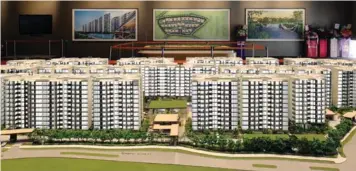  ?? SAMUEL ISAAC CHUA/THE EDGE SINGAPORE ?? Treasure at Tampines was the top-selling residentia­l project in 2019, with 874 units sold in the year