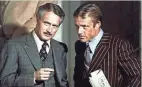  ?? UNIVERSAL PICTURES ?? Paul Newman (left) and Robert Redford star in “The Sting,” the best picture Oscar winner of 1973.