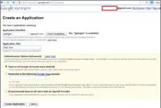  ??  ?? Figure 8: Create Applicatio­n Identifier for GAE Applicatio­n