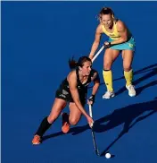  ?? GETTY IMAGES ?? Manawatu¯ ’s Black Sticks striker Olivia Shannon is excited to go her first Olympics in Tokyo.