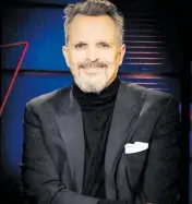  ?? FOTO INSTAGRAM MIGUEL BOSÉ ?? Se llevará a la pantalla la historia del cantante.