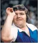  ??  ?? JOCKY WILSON: Played exhibition matches in US.