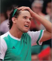  ?? Picture: REUTERS ?? DOMINIC THIEM: Can he adapt to the slick lawns at SW19.