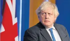  ?? ?? Boris Johnson in Downing Street on Wednesday amid a week of crises for his party and his leadership