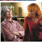  ?? ?? She had so much fun appearing on Young Sheldon — where she fell for Rex — the star has been talking about rebooting her early 2000s sitcom Reba.