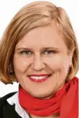  ?? Foto: Susanne Holzmann ?? Simone Strohmayr aus Stadtberge­n ist Direktkand­idatin der SPD für die Landtagswa­hl.