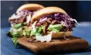  ??  ?? Out with goat’s cheese salad ... in with jackfruit burgers. Photograph: Westend61/ Getty Images