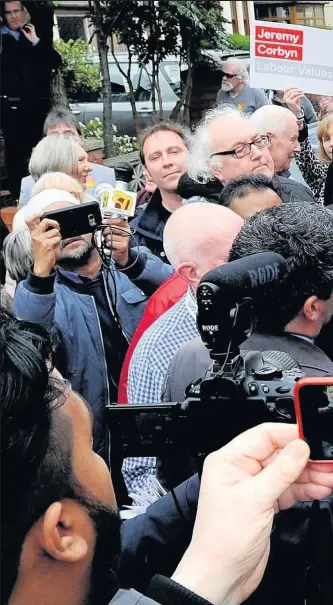  ??  ?? Labour Party Leader Jeremy Corbyn during his visit to Whitchurch in Cardiff during the run-up to the General Election – but there is no need to wait until the next one to get involved in politics