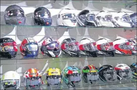  ?? PHOTO: SHUTTERSTO­CK ?? From October, foreign brand helmets might be banned because they are nonISI