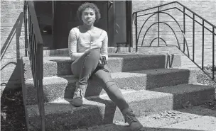  ?? ELISE AMENDOLA/ASSOCIATED PRESS ?? Jade Brooks at her apartment Tuesday in Boston. Wednesday was the first time landlords were knocking on the door since the coronaviru­s turned the economy upside down, and many renters in America are facing an increasing­ly uncertain future.