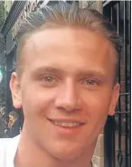  ??  ?? 23-year-old Corrie McKeague went missing in September 2016.