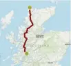  ??  ?? CAPE WRATH TRAIL AT A GLANCE Distance: 230 miles/370km Total ascent: 11,000m Max height: 720m Duration: 14–20 days Difficulty: challengin­g