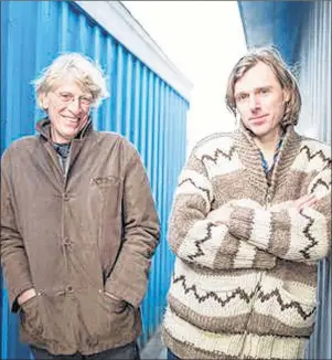  ?? SUBMITTED PHOTO ?? Joel Plaskett, right, and his father, Bill, team up for a concert Oct. 24 at Confederat­ion Centre of the Arts.