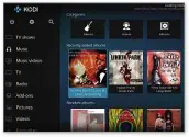  ??  ?? Kodi will scan your music folder and automatica­lly add cover art to your albums