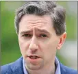  ??  ?? Minister Simon Harris.