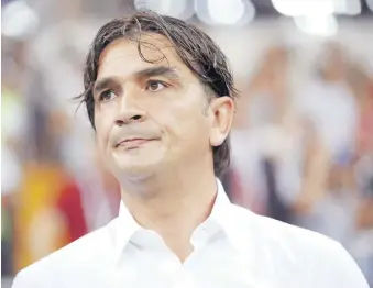  ?? GETTY ?? Dalic se metió en problemas por culpa de un hincha |