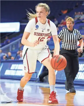  ?? AARON DOSTER/USA TODAY SPORTS ?? Stanford guard Brittany McPhee missed nine games during non-conference play this season due to a stress reaction in her foot.