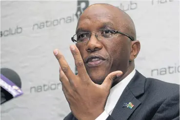  ?? /Puxley Makgatho ?? Growth sector: Auditor-general Kimi Makwetu told a a joint meeting of parliament’s standing committees on public accounts and on appropriat­ions that irregular spending had grown from R45bn to R50bn in the last financial year.