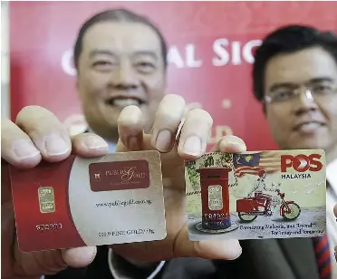 Pos Ar Rahnu Upbeat About Gold Wafers Pressreader