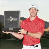  ?? CHRISTIAN PETERSEN Getty Images ?? CJ Cup winner Rory McIlroy has at least one victory on the PGA Tour for the past five years in a row.