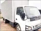  ?? ?? Isuzu 3 Tonne (close body) is almost brand new and is reserved at E60 000.