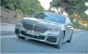  ??  ?? The successor to the 7 Series will offer all-electric luxury.