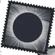  ?? USPS ?? The eclipse is temporary, the stamp is forever.