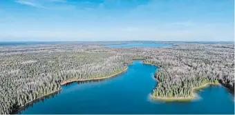  ?? NATURE CONSERVANC­Y OF CANADA THE CANADIAN PRESS FILE PHOTO ?? The Boreal Wildlands project located near Hearst, Ont. The largest private land conservati­on project in Canadian history is unfolding in northern Ontario.