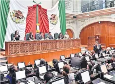  ??  ?? Diputados propusiero­n que periódicam­ente el titular de Finanzas del Estado de México informe sobre la aplicación de recursos a los afectados por el sismo.