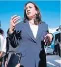  ??  ?? Harris busca llegar a las causas de origen de la migración.