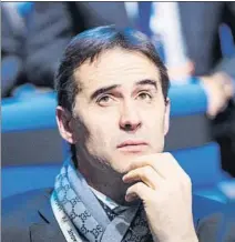 ?? FOTO: EFE ?? Julen Lopetegui, técnico de la selección española de fútbol