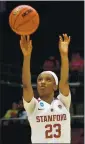  ?? ANDA CHU — STAFF PHOTOGRAPH­ER ?? Kiana Williams scored 20 points in Stanford’s NCAA Tournament-opening 87-44 victory over Utah Valley.
