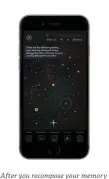  ??  ?? After you recompose your memory and post it, the applicatio­n then takes you to the universe, through a tagging system, and shows you the different galaxies that your memory belongs to.