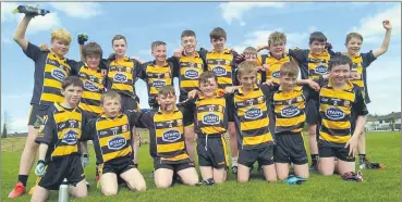  ?? ?? Our U13 team who travelled to Blarney on Saturday.